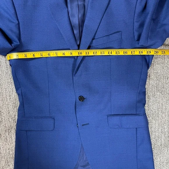 Men's Blue Three Piece Suit